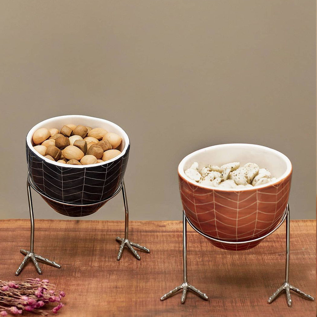 Frizzle stylish bowl with a modern design, featuring a sleek finish and elegant texture, perfect for contemporary home decor.