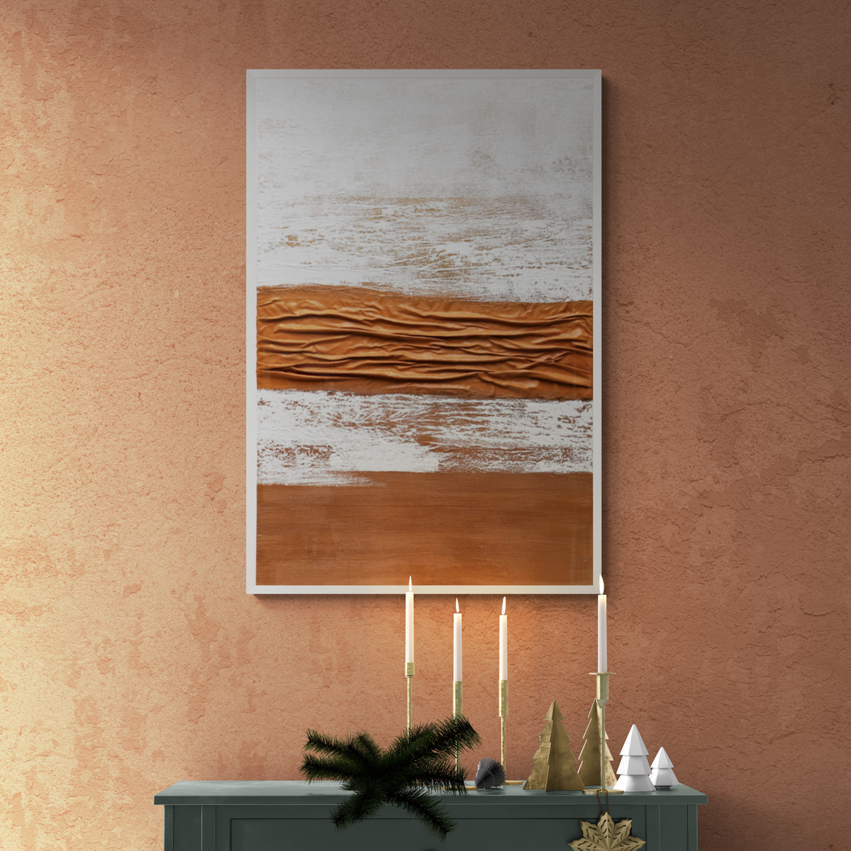 Ember Terracotta Art Piece in Dubai | Harmonia Decor